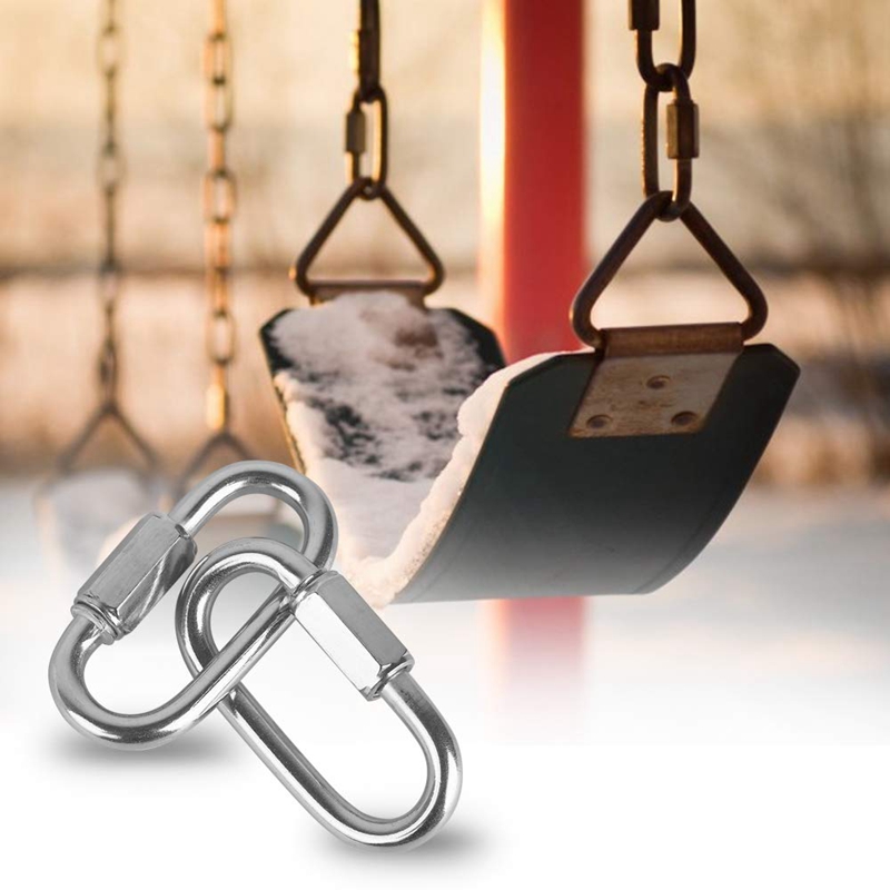 12 Pcs Quick Link 4MM Stainles - огляд і ціна Chain Quick Link