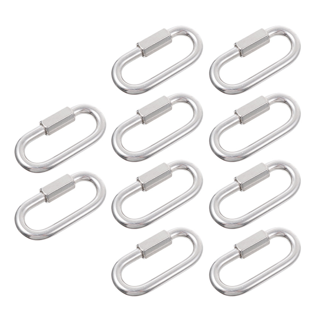 10Pcs Stainless Steel Chain Li - огляд і ціна Chain Quick Link