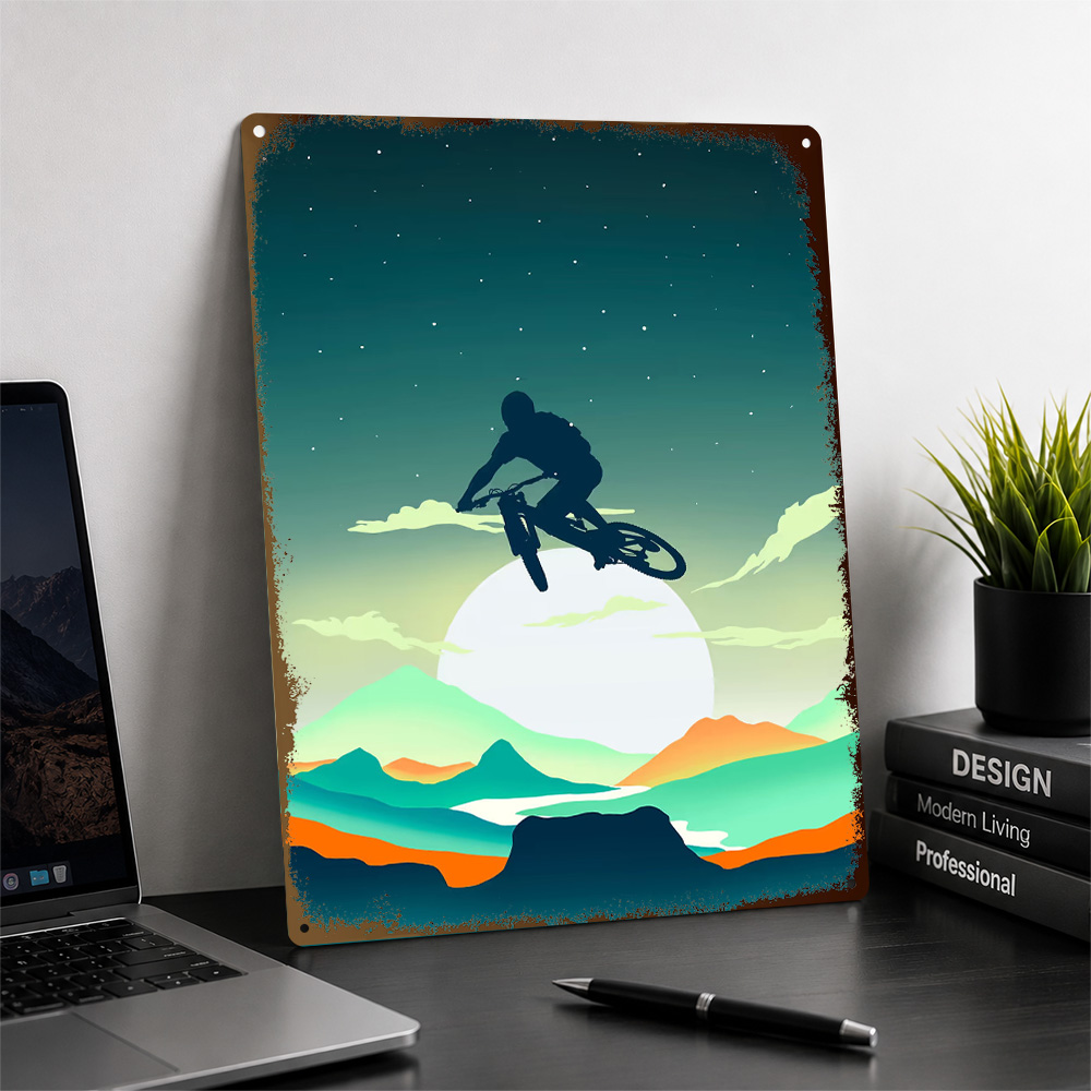 Mountain Bike Textured Poster  - огляд і ціна Mountain Biking Europe