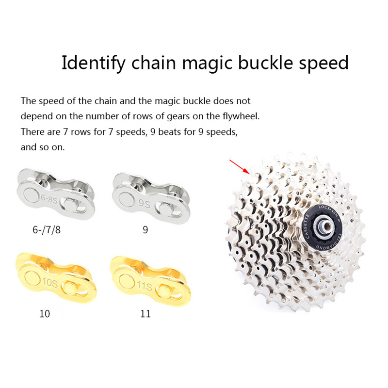 5Pair Bike Chain Quick Links B - огляд і ціна Chain Quick Link